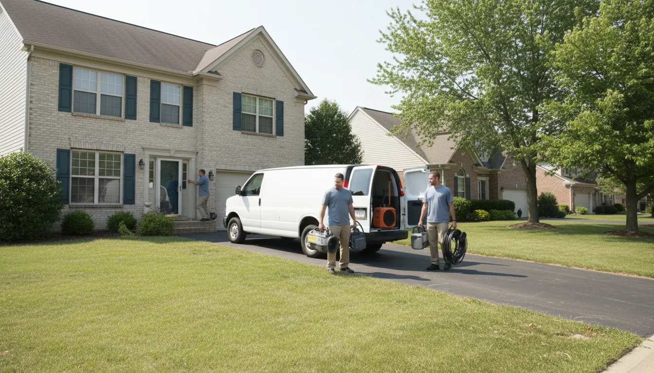 Water Damage Restoration in West Jefferson