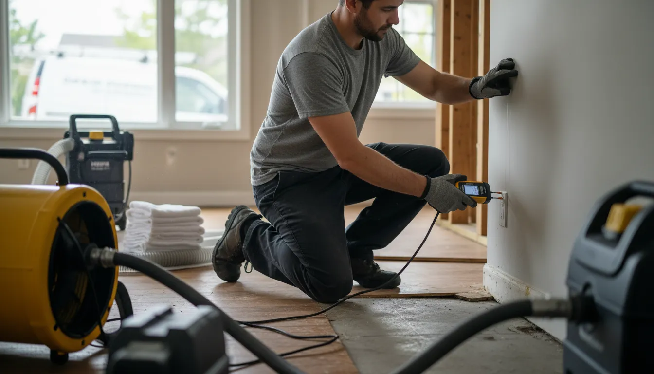 Water Damage in West Jefferson
